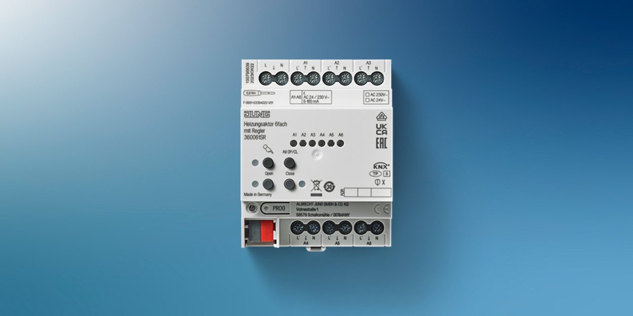 KNX Heizungsaktor 6-fach bei Elektro Meyer GmbH in Dipperz