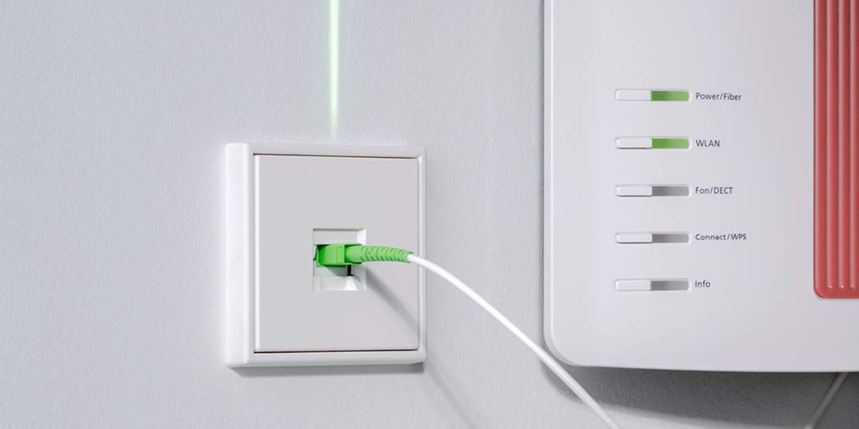 Die neuen Glasfaser-Anschlussdosen bei Elektro Meyer GmbH in Dipperz