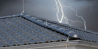 Äußerer Blitzschutz bei Elektro Meyer GmbH in Dipperz